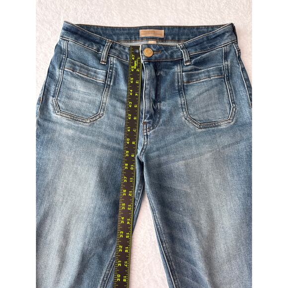 Kut From The Kloth Elizabeth Straight Leg Jeans Womens Size 2P Light Wash - Picture 5 of 8